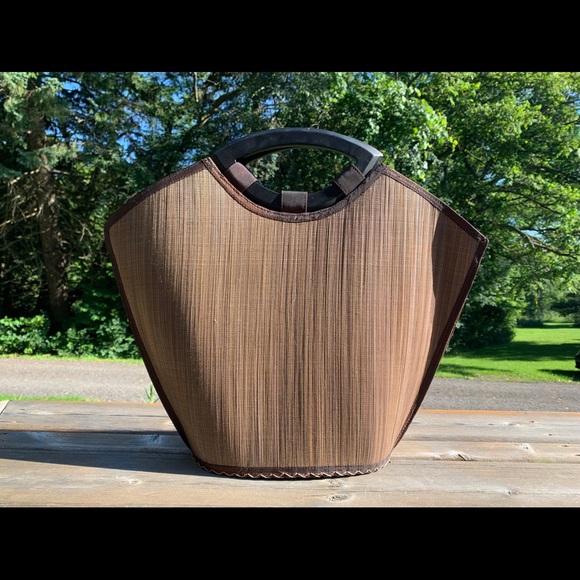 Tight-Weave Natural Fibre Tote - Picture 1 of 6